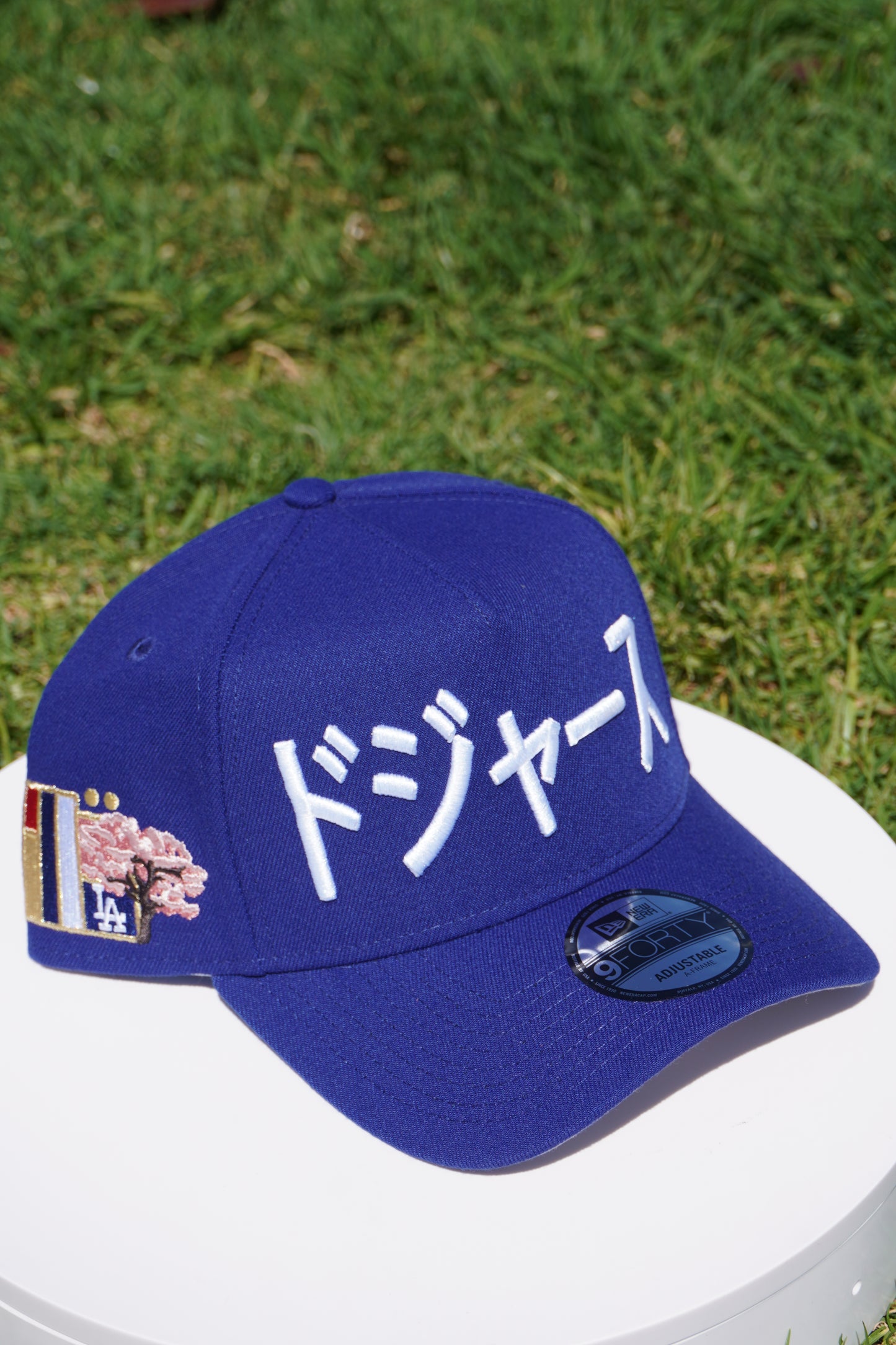 New Era LA Dodgers Royal Kanji Tokyo Series 9Forty A-Frame Snapback