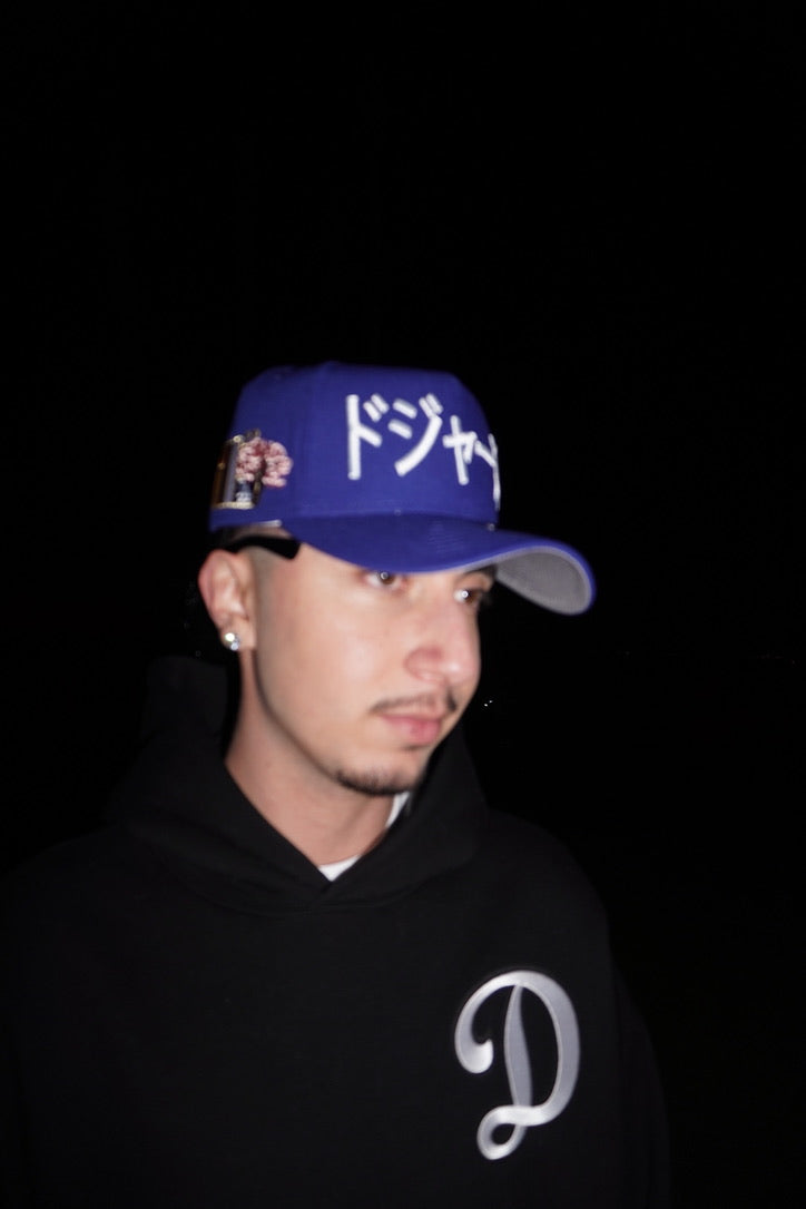 New Era LA Dodgers Royal Kanji Tokyo Series 9Forty A-Frame Snapback
