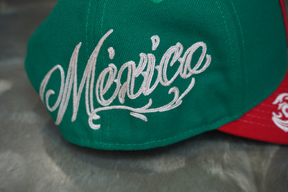 Mexico Baseball Script 9 Forty M-Crown A-Frame SnapBack