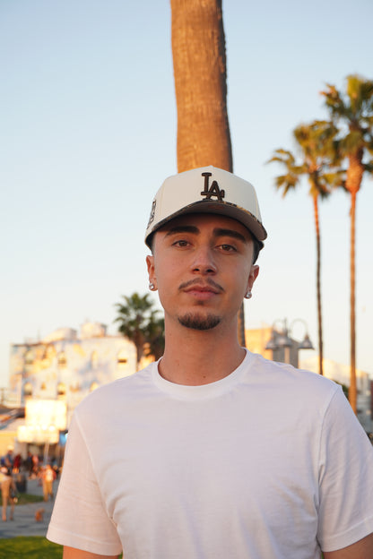 New Era LA Dodgers Ivory|RealTree 2020 World Series Patch 9Forty A-Frame Snapback