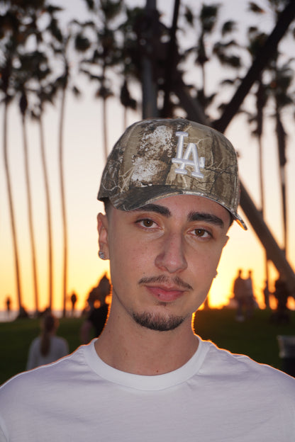 New Era LA Dodgers 'All Real Tree' 9Forty A-Frame Snapback