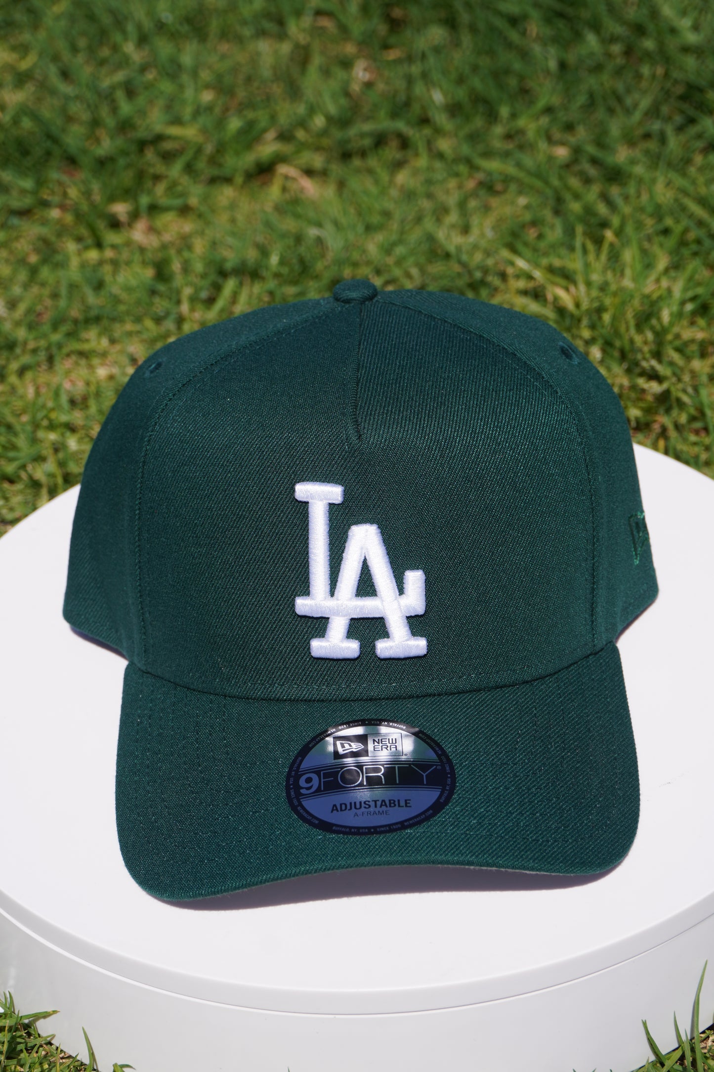 New Era LA Dodgers Green 9Forty A-Frame Snapback