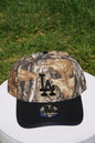 New Era LA Dodgers 'Real Tree'/ Black Black Metallic Gold 9Forty A-Frame Snapback