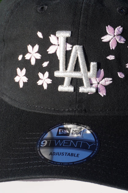 New Era Los Angeles Dodgers Black Cherry Blossom Baseball Cap