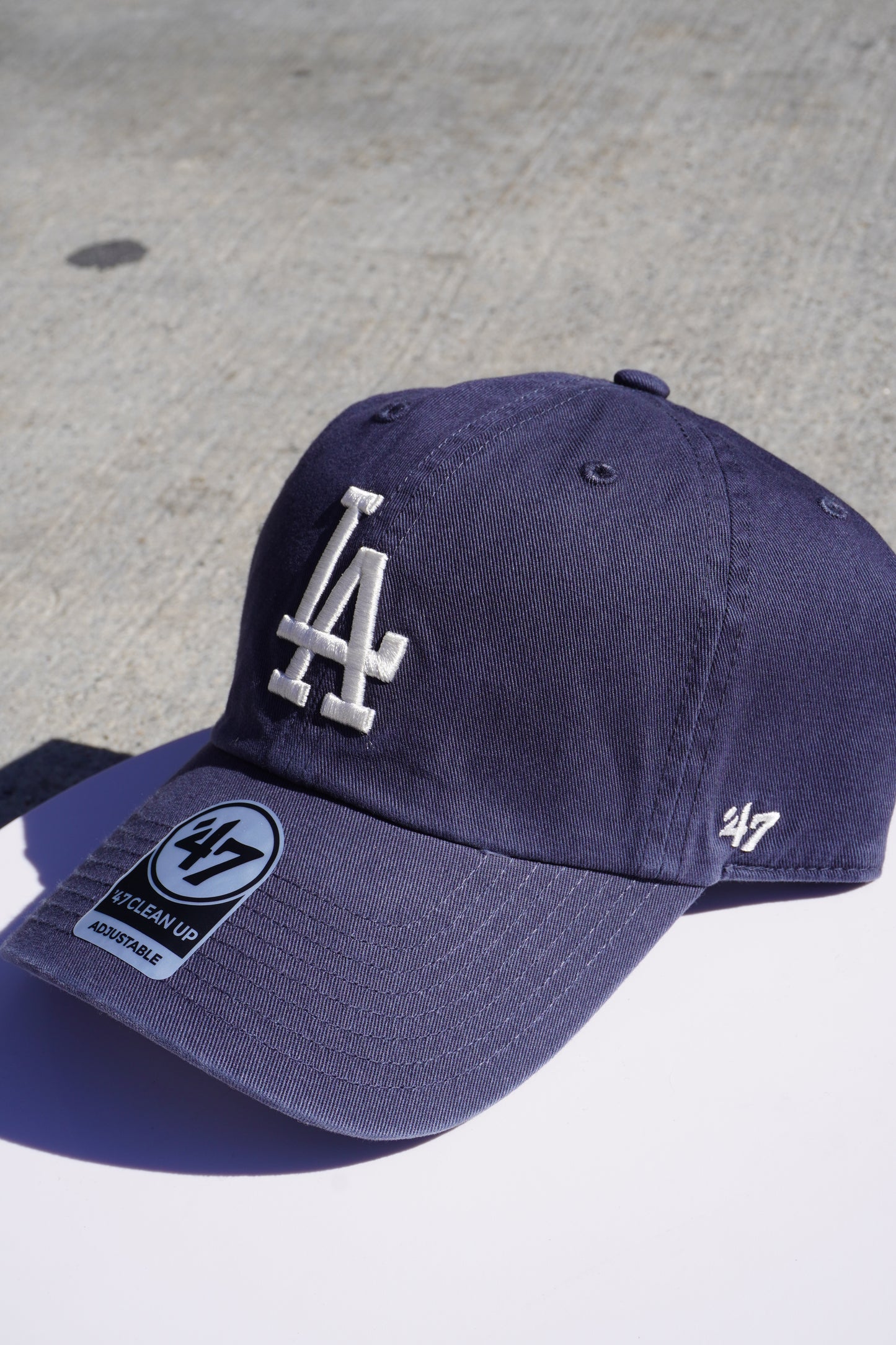 47' Los Angeles Dodgers Vintage Navy Clean Up Adjustable Baseball Cap