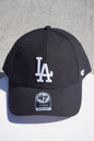 47' Los Angeles Dodgers Black MVP Adjustable Velcro Baseball Cap