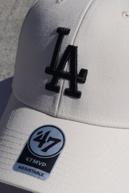 47' Los Angeles Dodgers Natural MVP Adjustable Velcro Baseball Cap