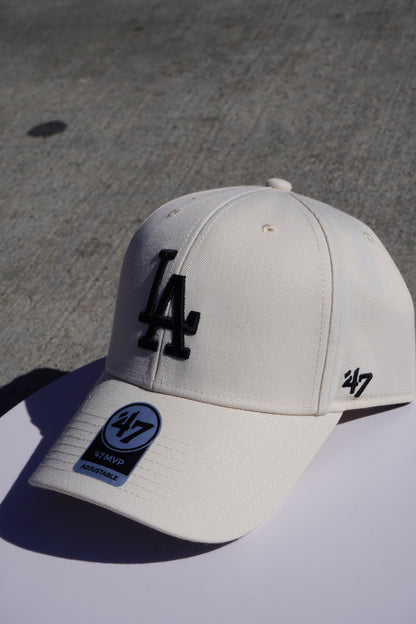 47' Los Angeles Dodgers Natural MVP Adjustable Velcro Baseball Cap