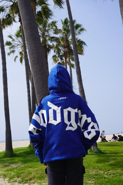 Dodgers Wingspan Hoodie Royal Blue