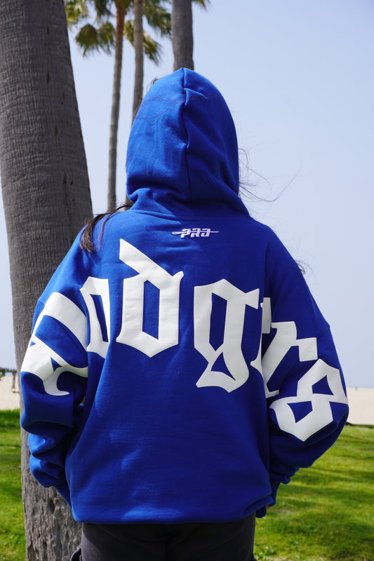 Dodgers Wingspan Hoodie Royal Blue