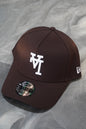 New Era Los Angeles Dodgers Brown Upside Down 9Forty A-Frame Snapback