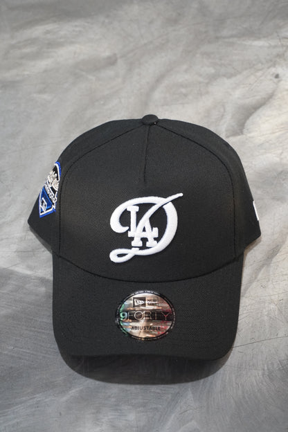 New Era LA Dodgers City Connect Black 9 Forty A-Frame Snapback