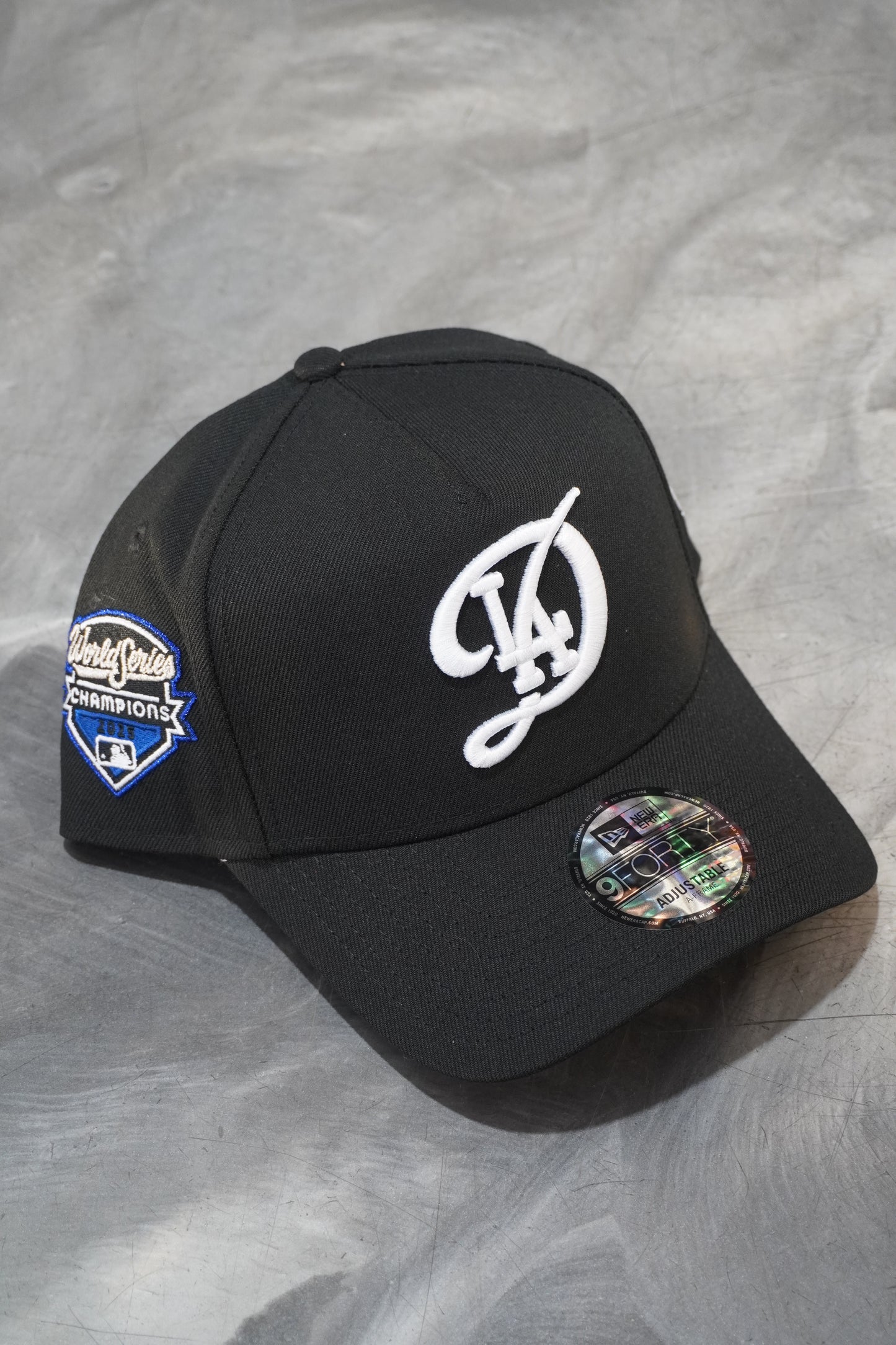 New Era LA Dodgers City Connect Black 9 Forty A-Frame Snapback
