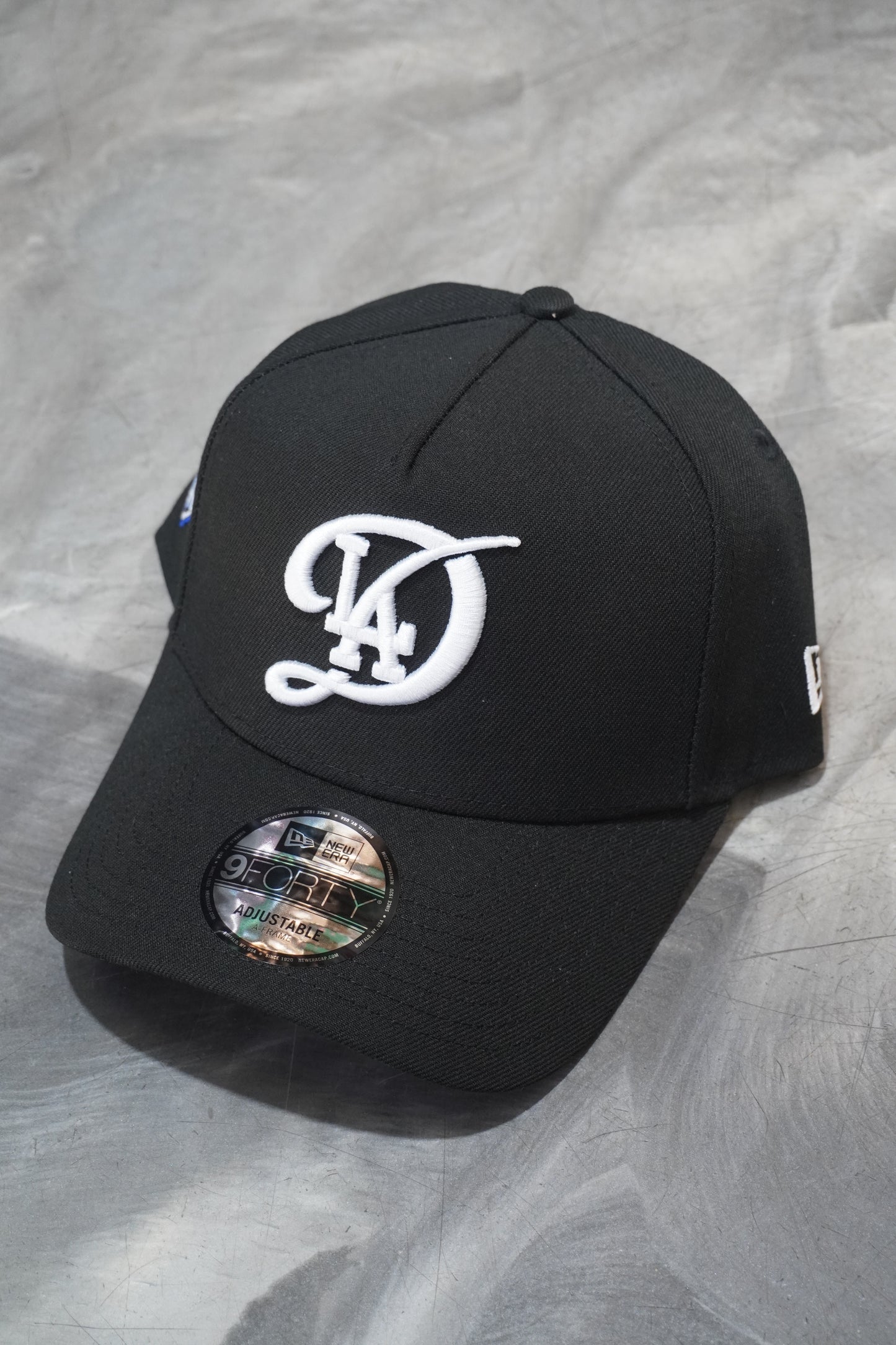 New Era LA Dodgers City Connect Black 9 Forty A-Frame Snapback