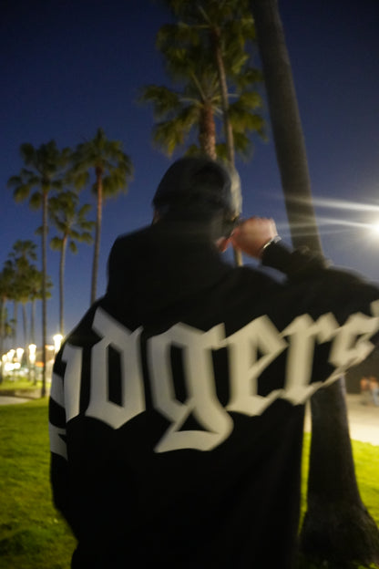 BLACK DODGERS WINGSPAN HOODIE