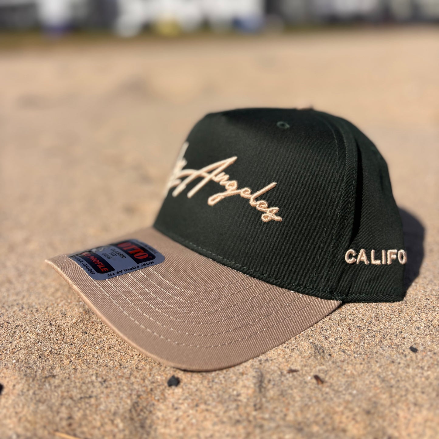 Los Angeles Script Two-Tone Cap