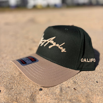 Los Angeles Script Two-Tone Cap