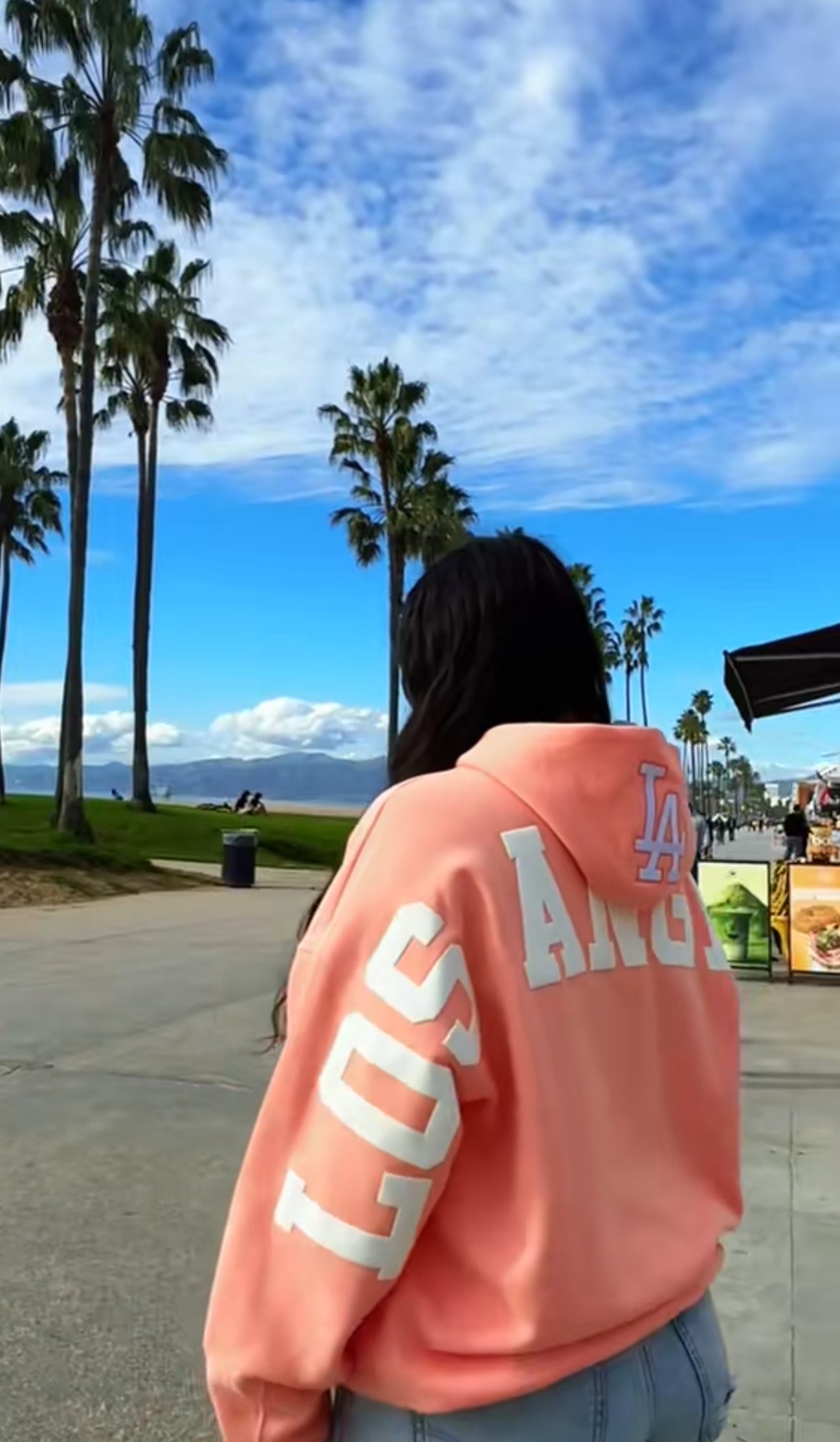 CORAL LOS ANGELES HOODIE