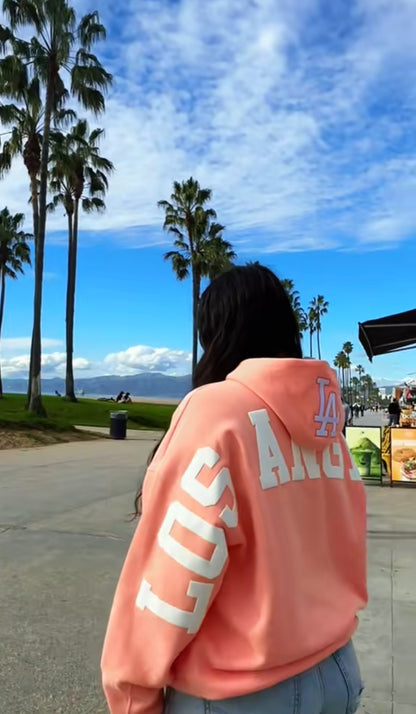 CORAL LOS ANGELES HOODIE